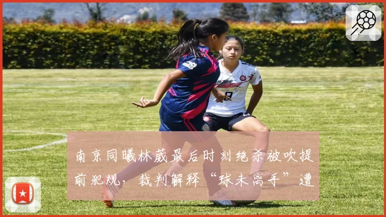南京同曦林葳最后时刻绝杀被吹提前犯规，裁判解释“球未离手”遭名嘴逐帧打脸